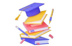 3d-student-graduation-cap-books-stack